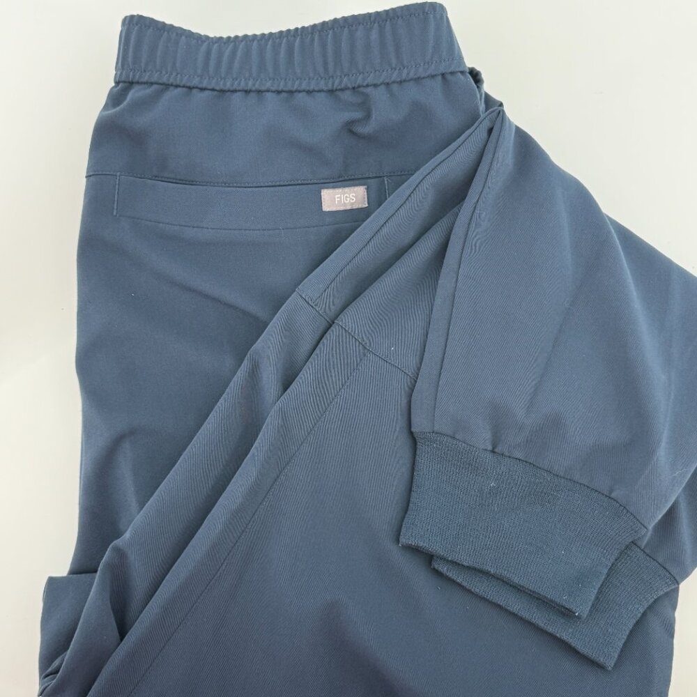 FIGS TANSEN JOGGER SCRUB PANTS BLUE Men XL Nursing Hospital Technical Collection